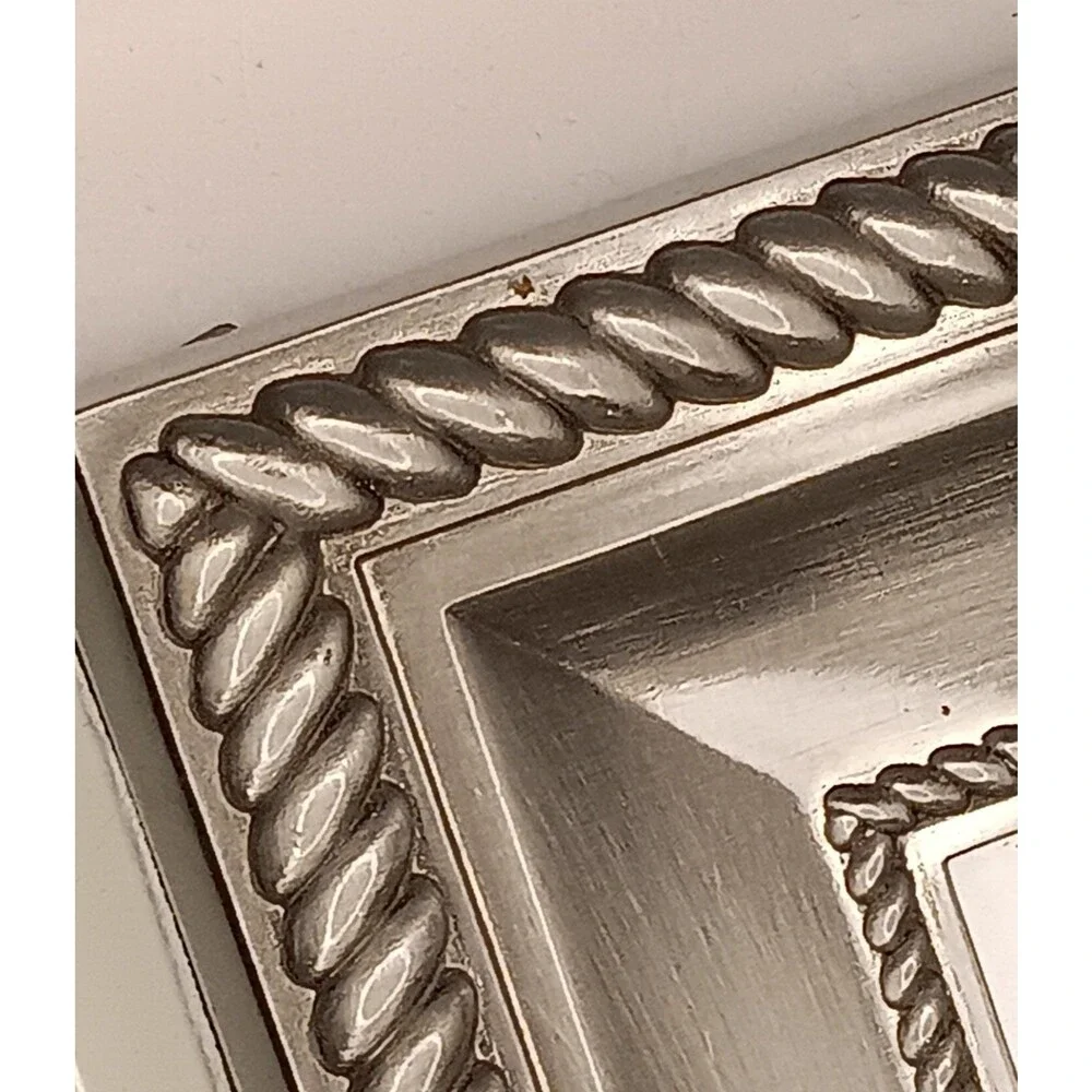 Silver Braided Metal Photo Frame 8